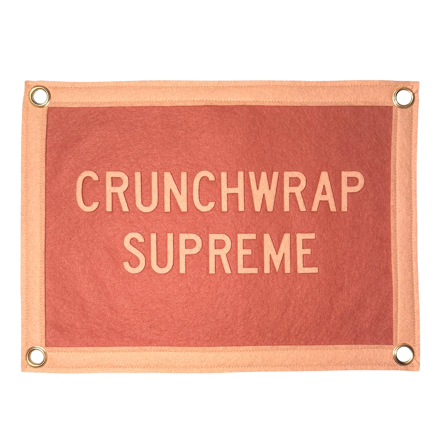 Crunchwrap Supreme Pennant Flag