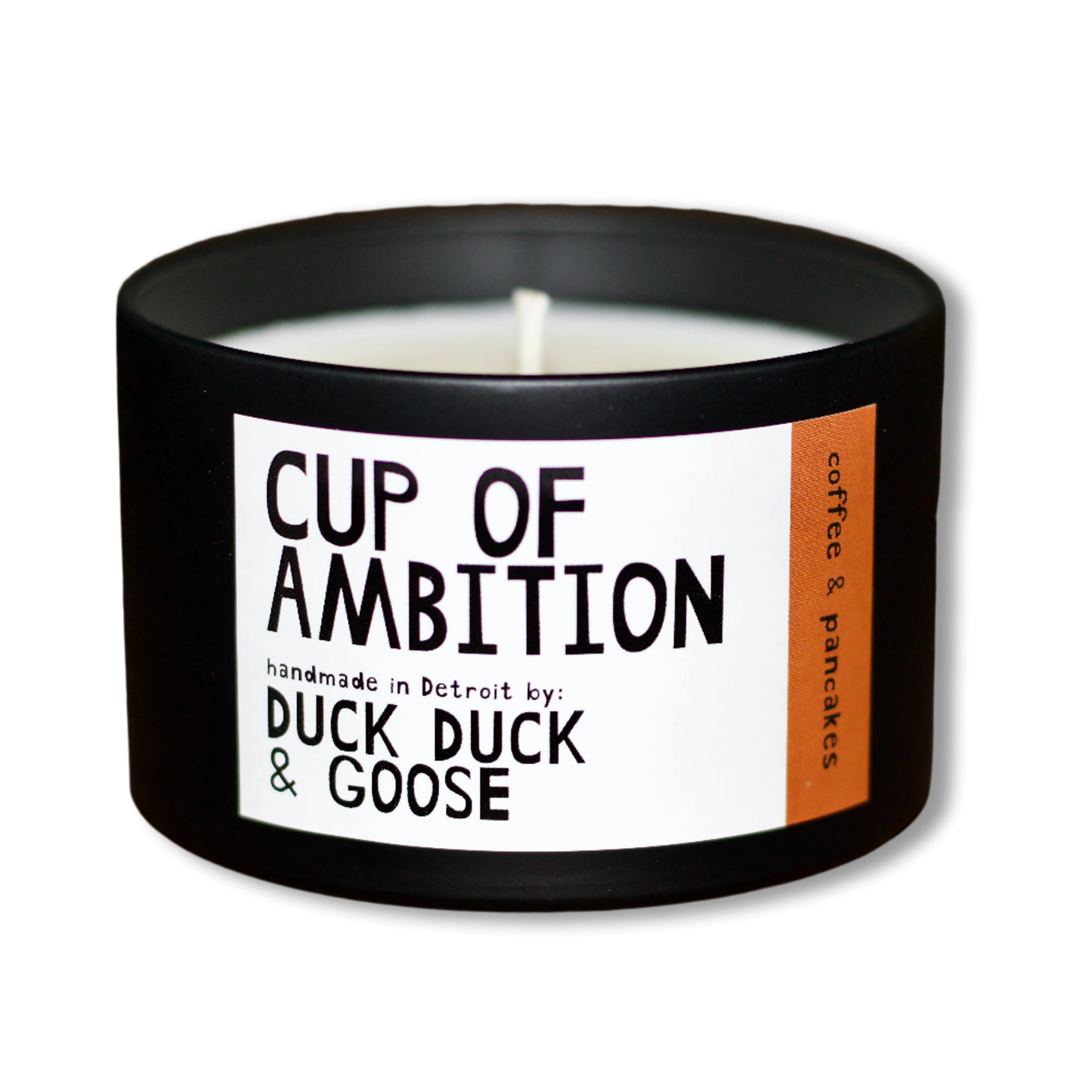 Coffee & Pancakes Scented Soy Candle: Cup of Ambition