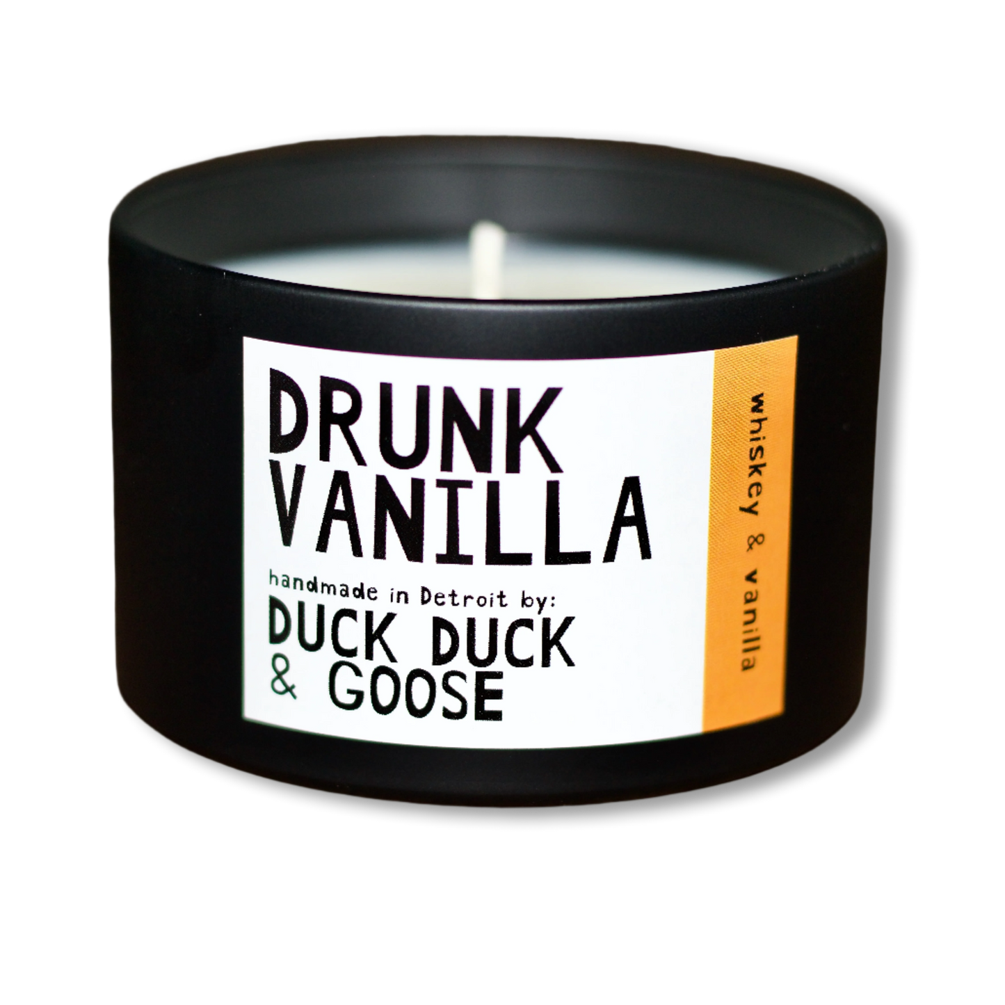 Whiskey & Vanilla Scented Soy Candle: Drunk Vanilla