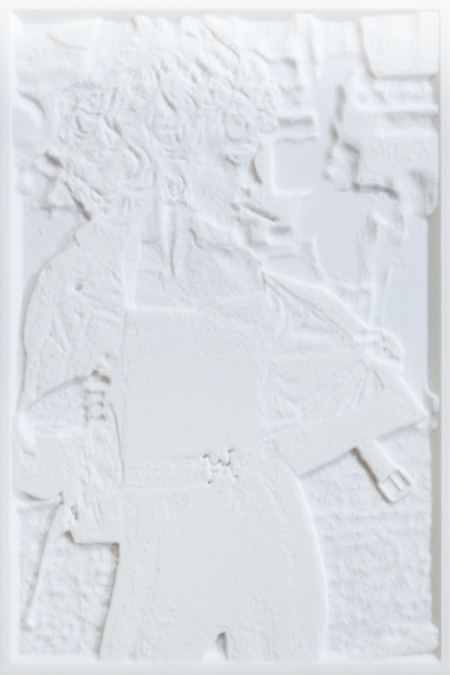 Olivia Newton John Window Art (3D Printed Lithophane)