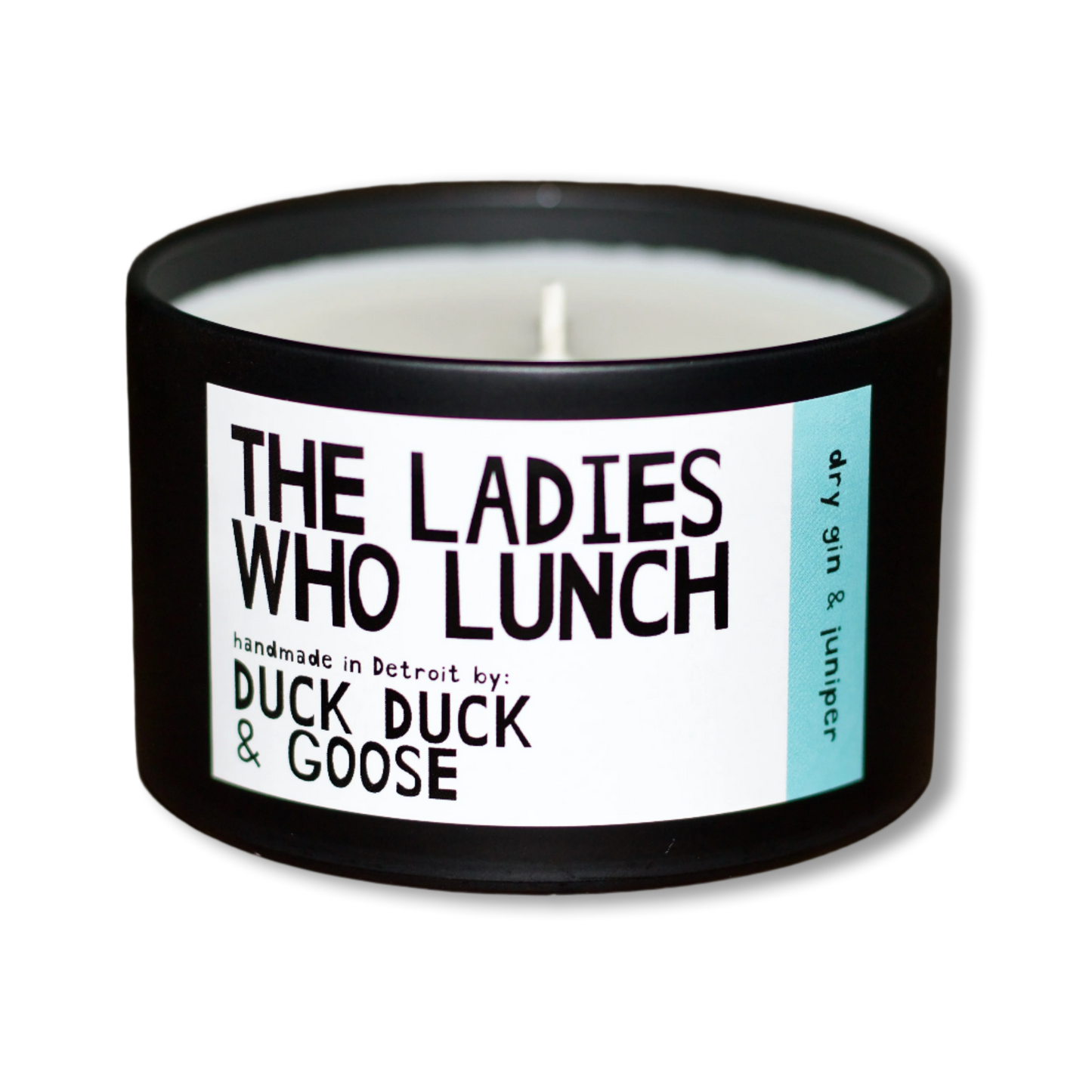 Dry Gin & Juniper Scented Soy Candle: The Ladies Who Lunch