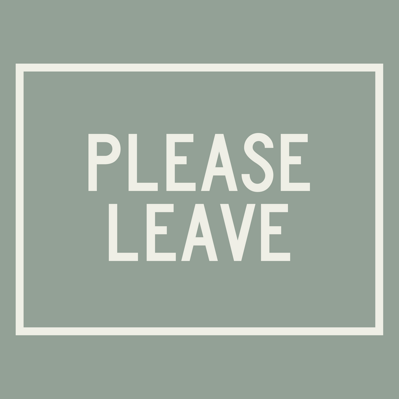 Please Leave Pennants