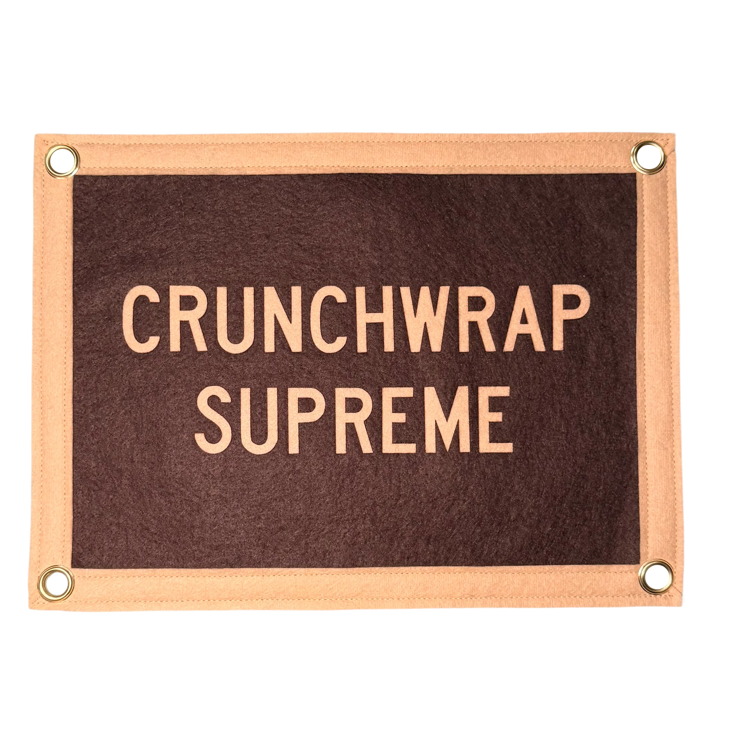 Crunchwrap Supreme Pennant Flag