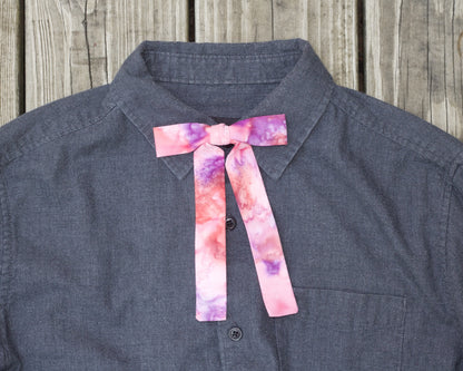 Tie Dye Western Bow Ties (clip-on)
