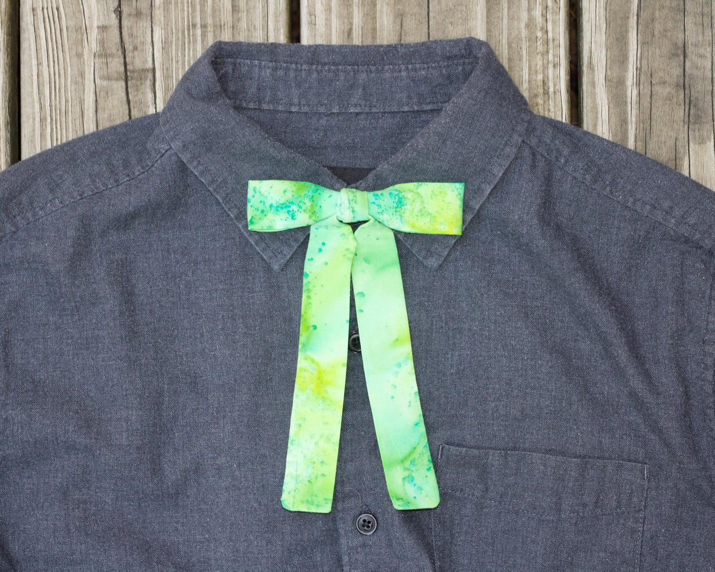 Tie Dye Western Bow Ties (clip-on)