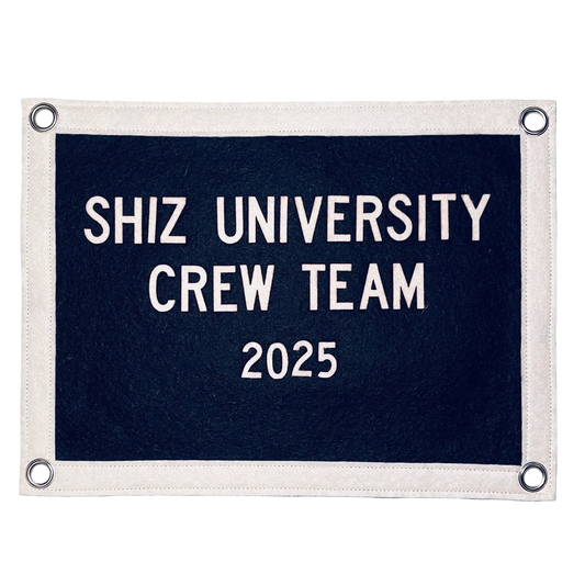 Shiz University Crew Team Pennant Flag