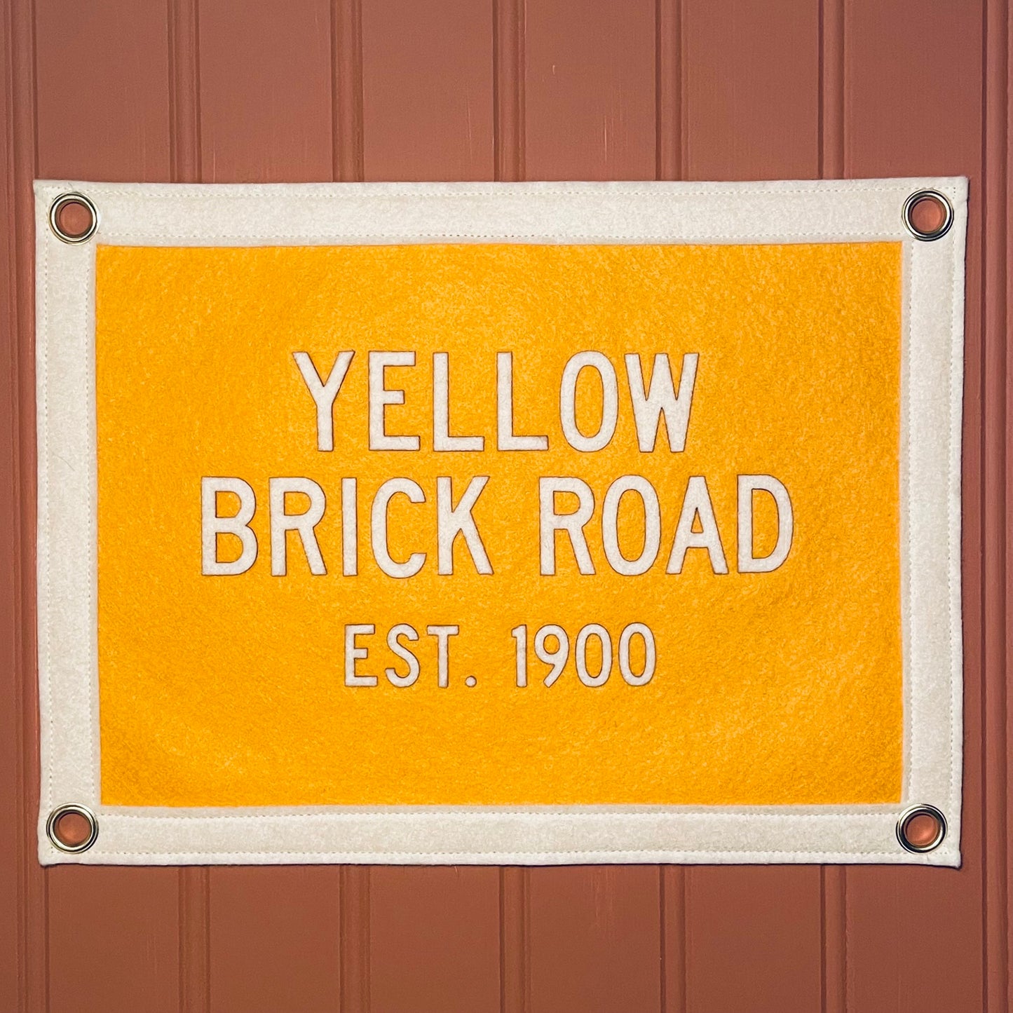 Yellow Brick Road Pennant Flag