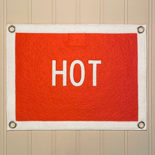 Hot Pennant Flag
