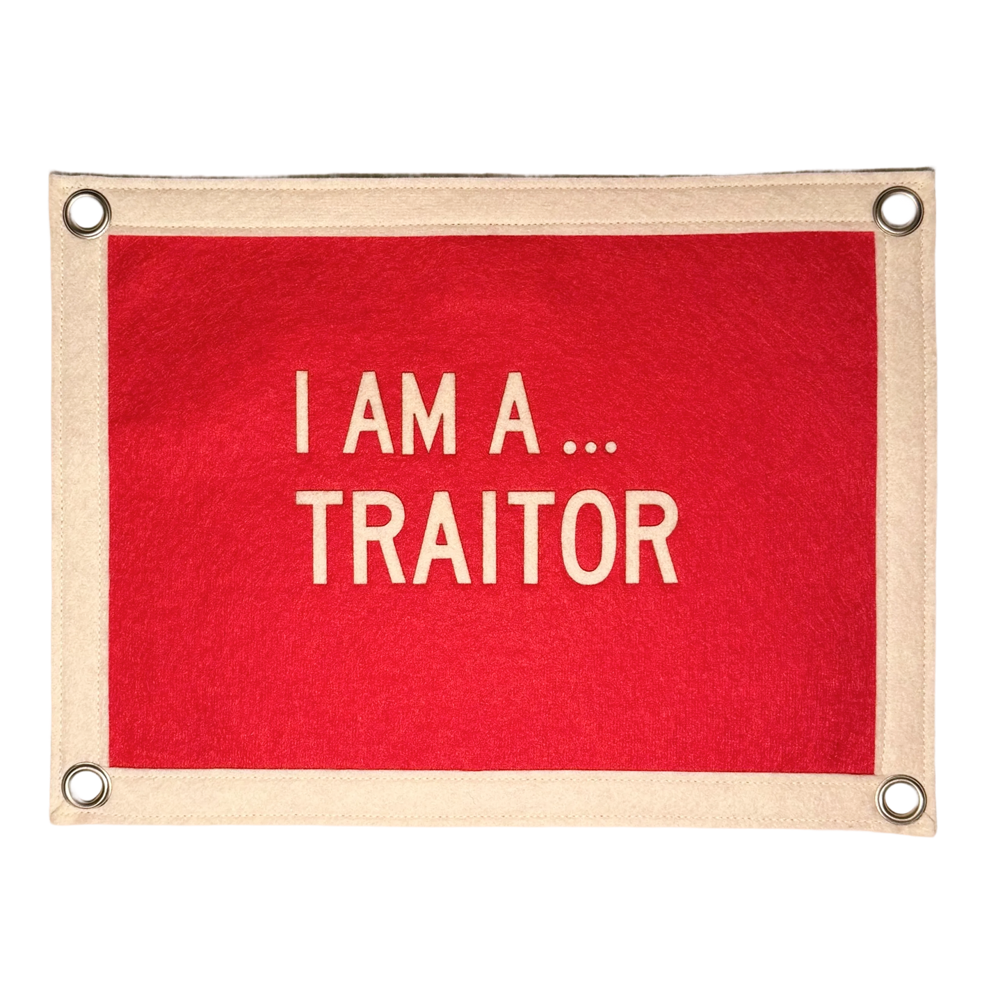 TRAITORS: I am a... Traitor Pennant Flag