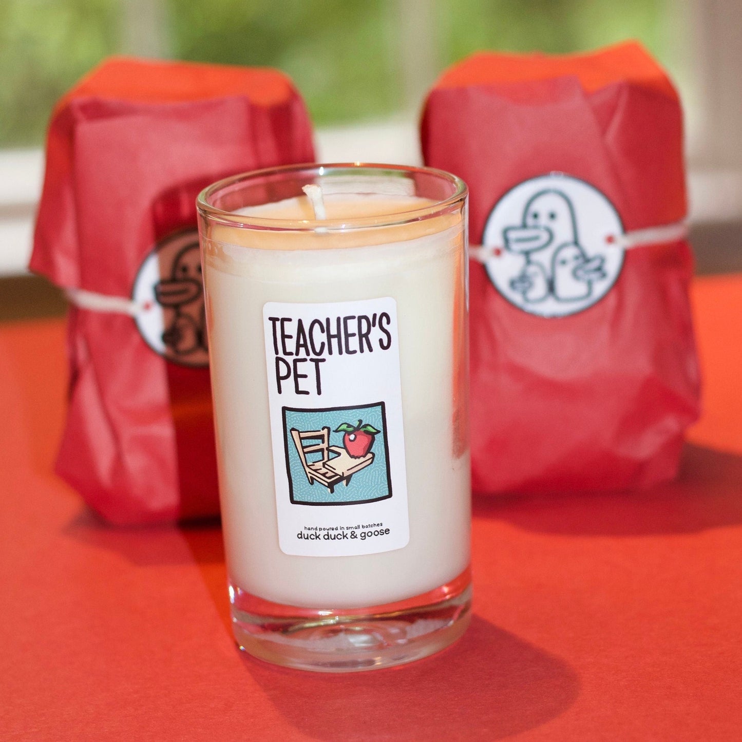 apple & maple butter scented soy candle (Teacher's Pet)